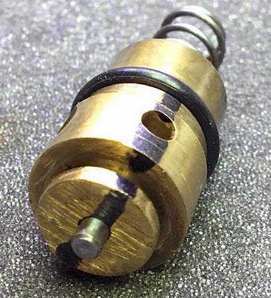 Crosman Mark valve with line