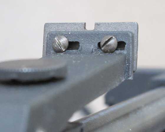 IZH-61 rear sight