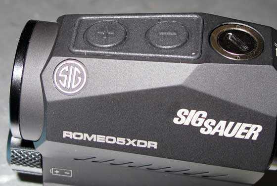 Sig Romeo5 buttons