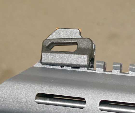 Air Javelin front sight on