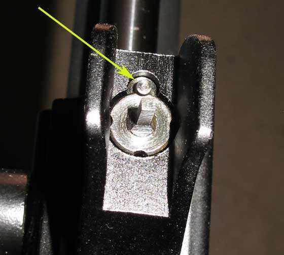 Crosman MAR front sight