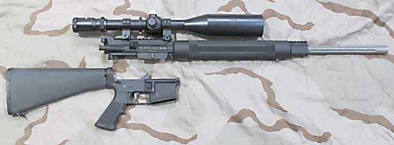 Crosman MAR AR apart