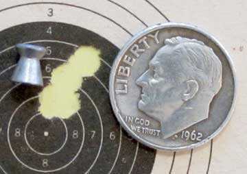 R10 Match Pistol target