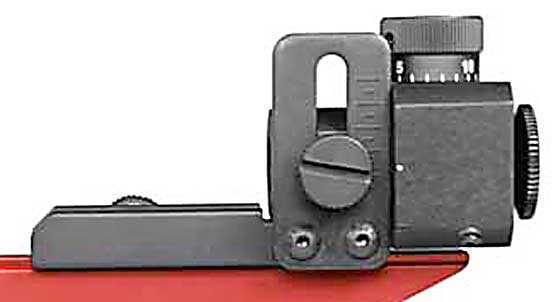 Edge rear sight