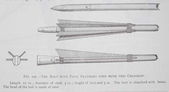 AR-6 medieval crossbow blots