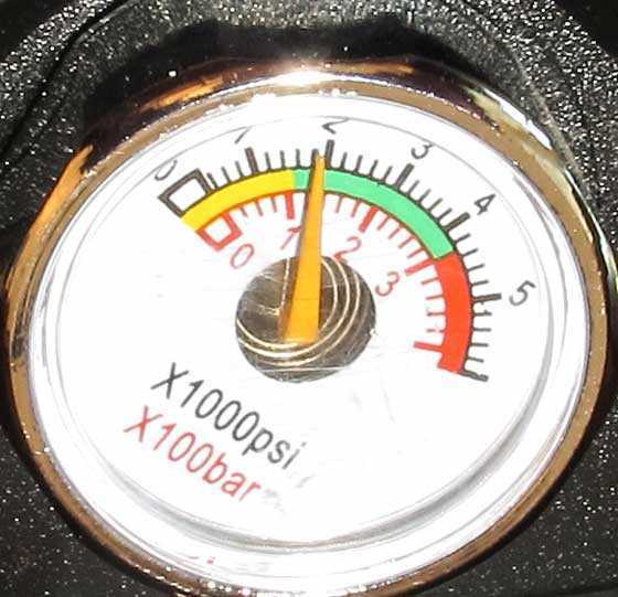 Avenger reservoir gauge