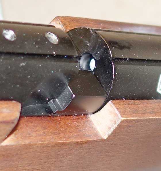 Diana Mauser pellet in receiver