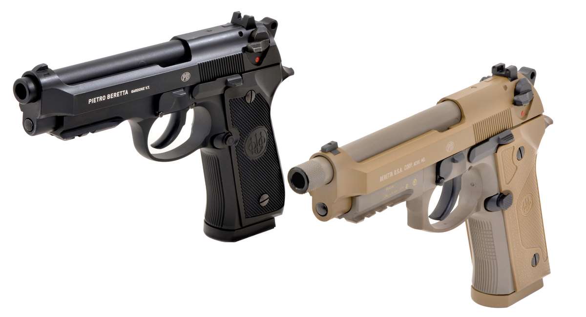 barretta m9a3 and 92a1 pistols