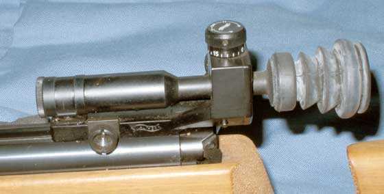 Walther LGR rear peep