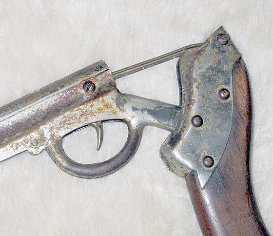 1896 King broken open detail
