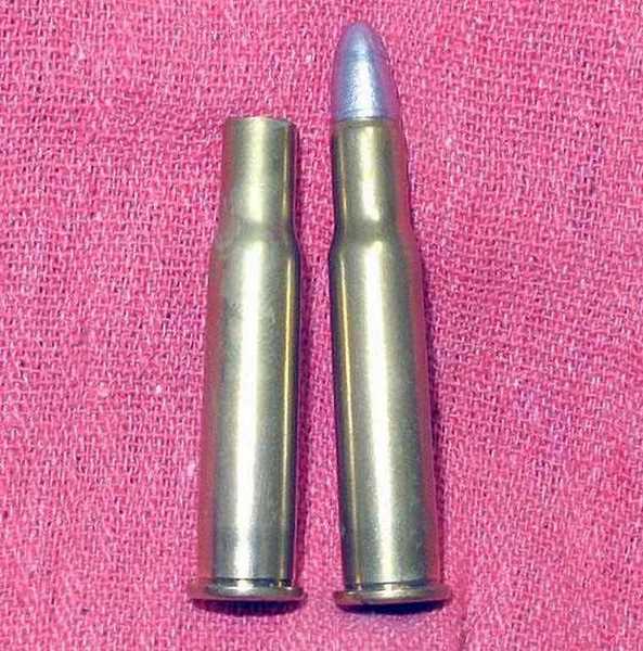 empty and loaded cartridges