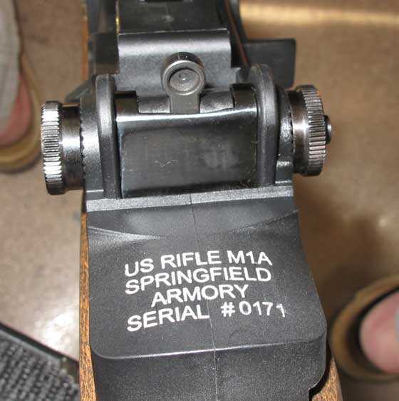 M1A rear sight