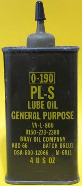 Army oil