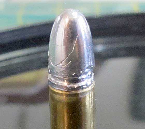 cartridge crimped