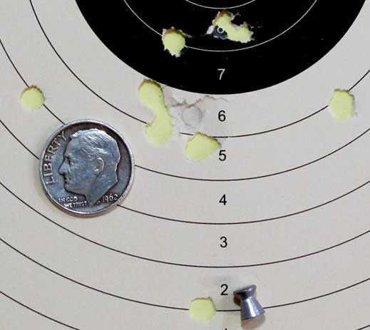 Meisterkugeln Rifle 10-shot group