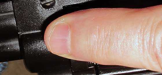 38T pellet finger