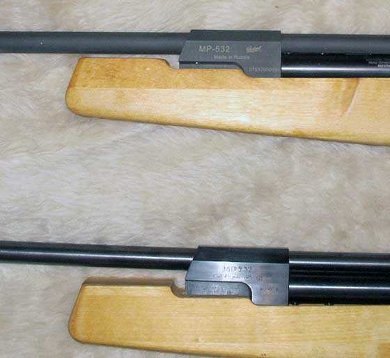 532 rifles bedding comparison