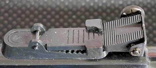 Marksman 70 rear sight