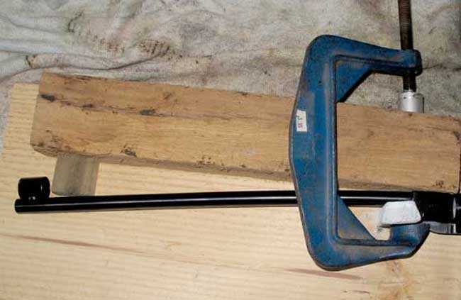 barrel bending jig