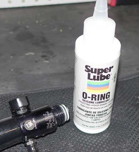 Gauntlet 2 o-ring lube