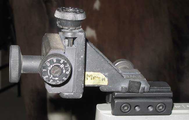 FWB 600 rear sight riser