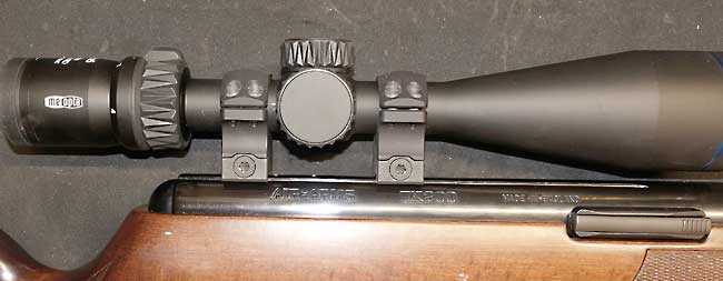 TX200 scope mounted