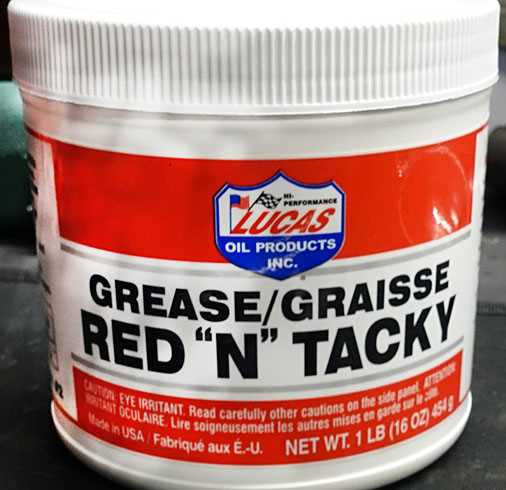 TX200 red grease
