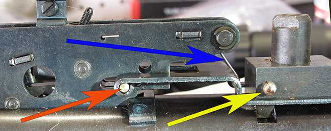 312 trigger and beartrap slide
