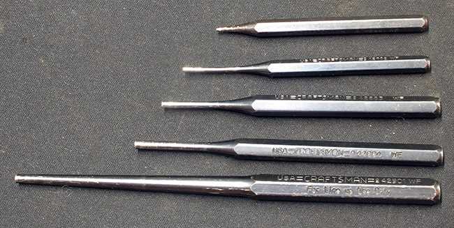 tools pin punches