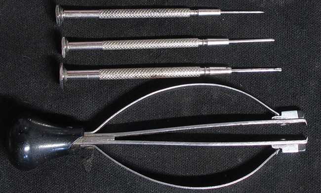 watch and clock screwdrivers