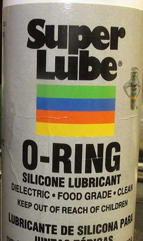silicone o-ring lube