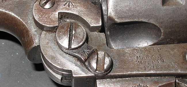 Webley firearm strip