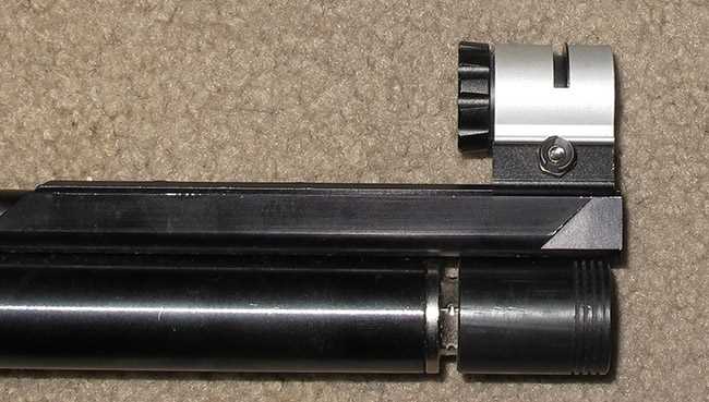 Challenger front sight detail