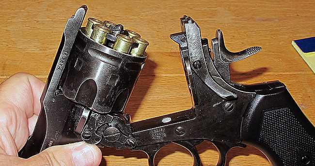 Webley MarkVI open