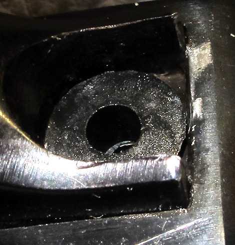 Webley Senior breech seal installed