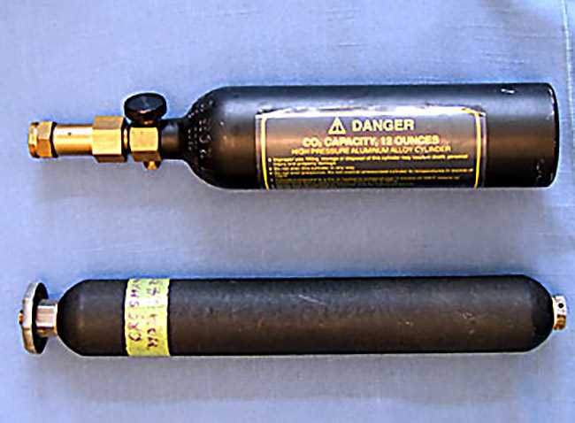 Giffard Crosman 197 gas cylinder