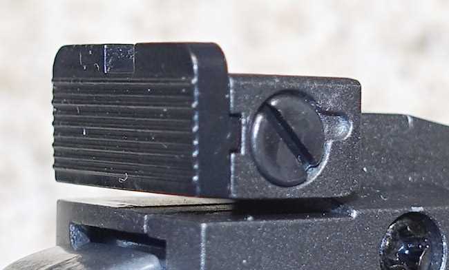 Crosman SNR 357 rear sight
