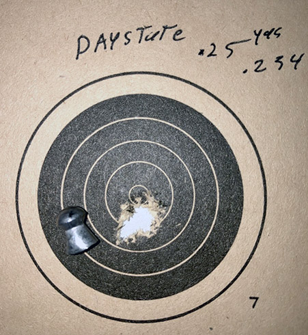 Daystate Wolverine 25 yards