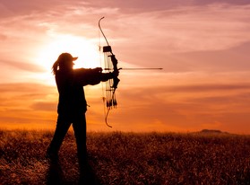 Practice with purpose to improve bowhunting