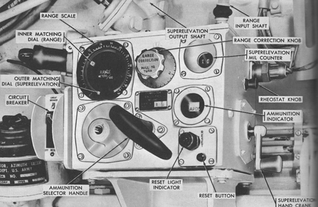 M60A1 ballistic computer