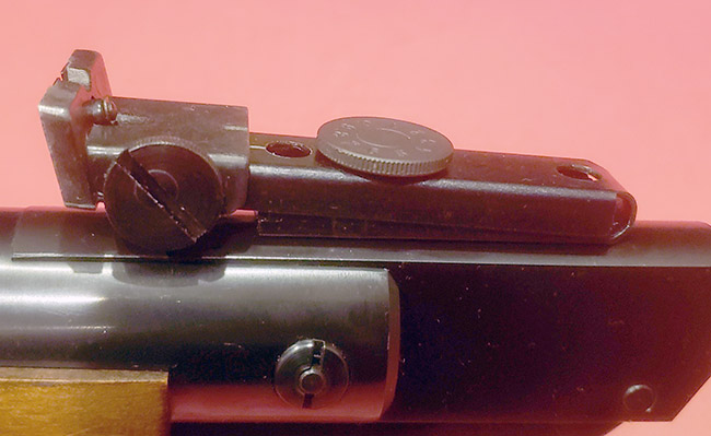 Diana 24J rear sight