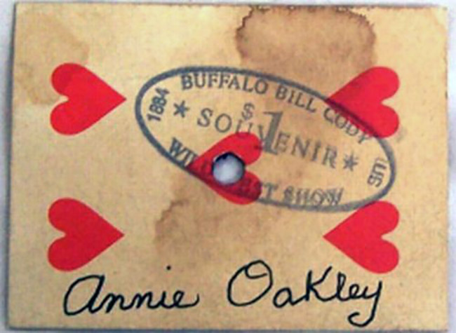 Annie Oakley card