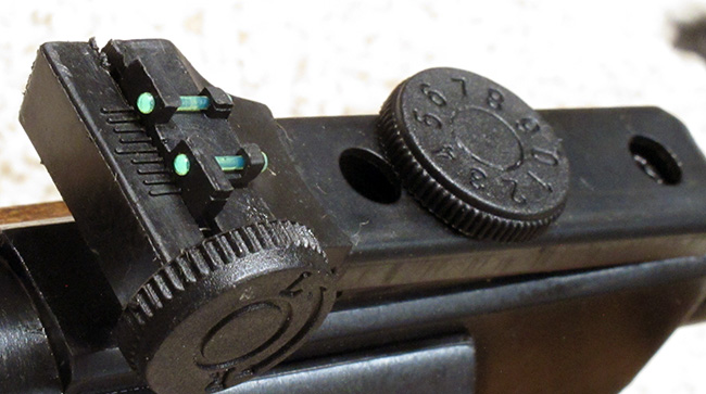 Diana two forty rear sight