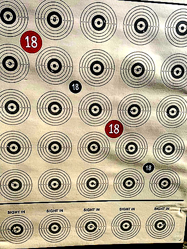 Benchrest target