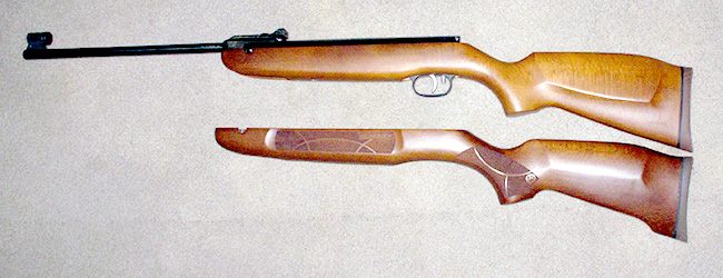 HW 30S older stock mounted