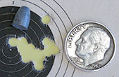 MicroHunter target 23-grain slug