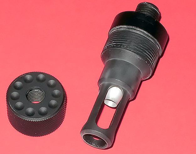 MicroHunter end cap and air stripper