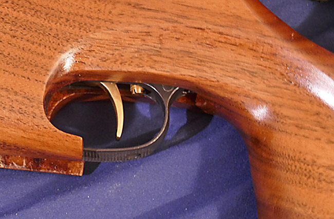 HE 50 target rifle trigger detail