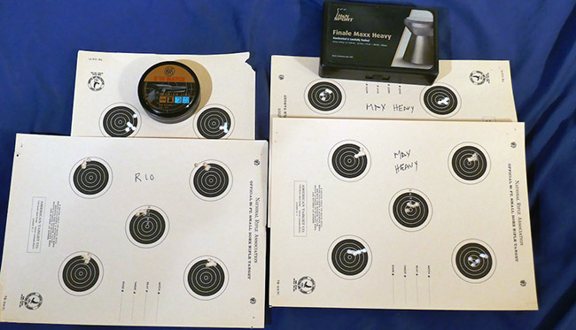 HW 50 target rifle targets