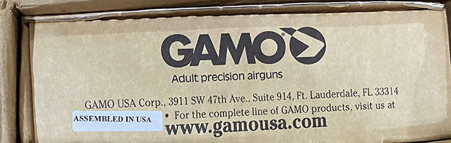 Gamo sales box end